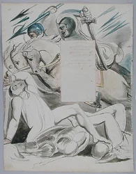 De Fatale Zusters, ontwerp 76 uit De Gedichten van Thomas Gray, 1797-98